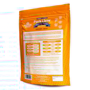 Choice Nutrition Freeze Dried Premio Liofilizado de Hígado de Cerdo para Perro y Gato, 500 g