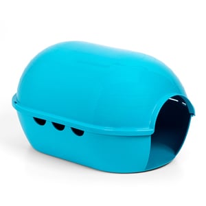 Lixit Escondite Igloo para Cuyo, Azul Lixit Escondite Igloo para Cuyo, Azul