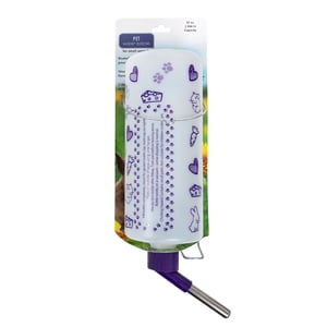 Lixit Bebedero con Figuras en Blanco para Conejo, 946 ml Lixit Bebedero con Figuras en Blanco para Conejo, 946 ml