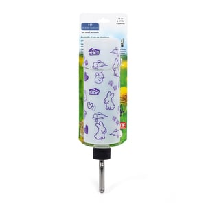 Lixit Bebedero con Figuras en Blanco con Soporte para Conejo, 946 ml Lixit Bebedero con Figuras en Blanco con Soporte para Conejo, 946 ml