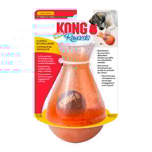 Kong Tipsy Rewards Juguete Tambaleante Dispensador de Premios para Perro, Chico/Mediano Kong Tipsy Rewards Juguete Tambaleante Dispensador de Premios para Perro, Chico/Mediano
