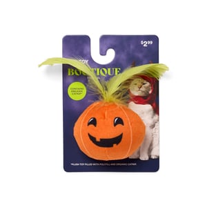 Bootique Halloween Calabaza Feliz de Peluche para Gato, Unitalla Bootique Halloween Calabaza Feliz de Peluche para Gato, Unitalla