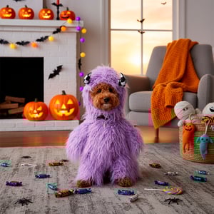 Bootique Halloween Disfraz de Monstruo para Perro, Mediano Bootique Halloween Disfraz de Monstruo para Perro, Mediano