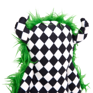 Bootique Halloween Monstruo Verde de Peluche Flattie para Perro, Chico
