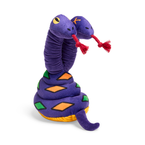 Bootique Halloween Serpiente Dos Cabezas de Peluche para Perro, Mediano Bootique Halloween Serpiente Dos Cabezas de Peluche para Perro, Mediano