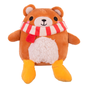 Latipaw Holiday Osito con Botas Amarillas de Peluche para Perro, Chico