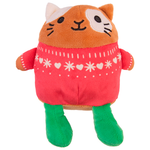 Latipaw Holiday Gatito con Botas Verdes de Peluche para Perro, Chico