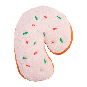 Latipaw Holiday Peluche Diseño Bastón de Jengibre para Perro, Mediano