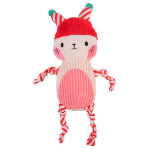 Latipaw Holiday Gato de Peluche con Patas de Tela para Perro, Mediano