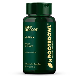 Rooted Owl Liver Support Suplemento Alimenticio para Cuidado Hepático para Perros, 60 Cápsulas Rooted Owl Liver Support Suplemento Alimenticio para Cuidado Hepático para Perros, 60 Cápsulas