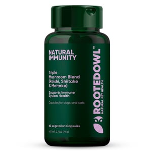Rooted Owl Natural Immunity Suplemento Alimenticio para el Sistema Inmune para Perros y Gatos, 60 Cápsulas Rooted Owl Natural Immunity Suplemento Alimenticio para el Sistema Inmune para Perros y Gatos, 60 Cápsulas