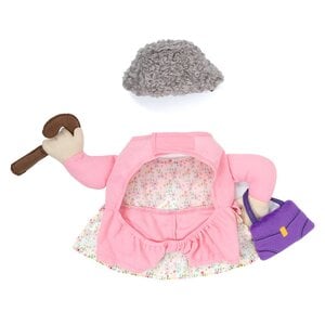 Bootique Halloween Disfraz Abuelita para Perro, Chico