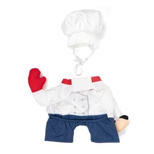 Bootique Halloween Disfraz Chef para Perro, Mediano