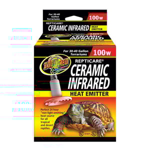 Zoo Med Repticare Emisor Cerámico de Calor Infrarrojo, 100 W              Zoo Med Repticare Emisor Cerámico de Calor Infrarrojo, 100 W