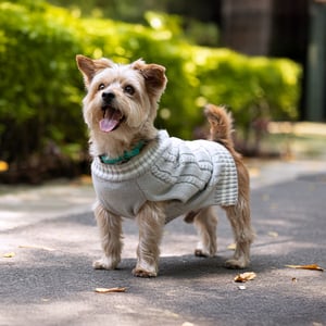 Youly The Charismatic Suéter Preppy Color Gris para Perro, Mediano Youly The Charismatic Suéter Preppy Color Gris para Perro, Mediano