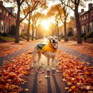 Youly The Charismatic Chamarra Puffer Color Amarillo para Perro, Mediano Youly The Charismatic Chamarra Puffer Color Amarillo para Perro, Mediano