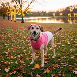 Youly The Charismatic Chaleco Jaspeado Color Rosa para Perro, XX-Chico Youly The Charismatic Chaleco Jaspeado Color Rosa para Perro, XX-Chico