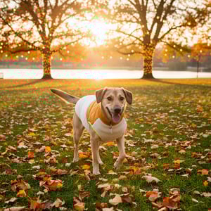 Youly The Charismatic Chaleco Musilu Color Amarillo para Perro, Chico Youly The Charismatic Chaleco Musilu Color Amarillo para Perro, Chico