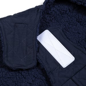 Fabdog Fall Capa Snuggly Color Azul con Forro de Borrega para Perro, Grande Fabdog Fall Capa Snuggly Color Azul con Forro de Borrega para Perro, Grande