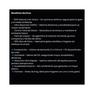 Bio Stones Arena Aglutinante de Bentonita Aroma Lavanda para Gato, 4 kg