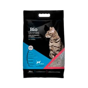 Bio Stones Arena Aglutinante de Bentonita Sin Aroma para Gato, 8 kg Bio Stones Arena Aglutinante de Bentonita Sin Aroma para Gato, 8 kg