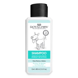 Royal Pow Shampoo hipoalergénico para Perros y Gatos, 400 ml Royal Pow Shampoo hipoalergénico para Perros y Gatos, 400 ml