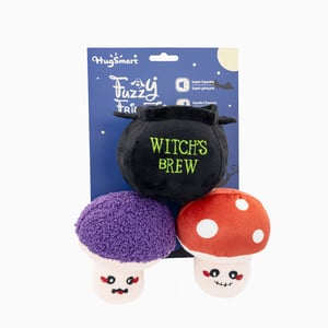 HugSmart Halloween Set de Peluches Diseño Poción de Hongos para Perro, Chico