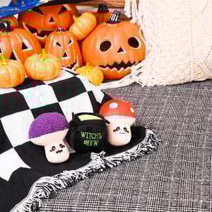 HugSmart Halloween Set de Peluches Diseño Poción de Hongos para Perro, Chico