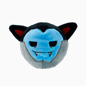 HugSmart Halloween Vampiro de Peluche con Pelota Interior para Perro, Mediano