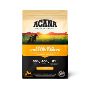 Acana Free-Run Alimento Natural para Perro Todas las Etapas de Vida Receta Pollo y Pavo, 2 kg