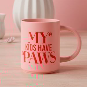 Merry Makings Holiday Taza para Bebidas My Kids Have Paws para Humano, Unitalla Merry Makings Holiday Taza para Bebidas My Kids Have Paws para Humano, Unitalla