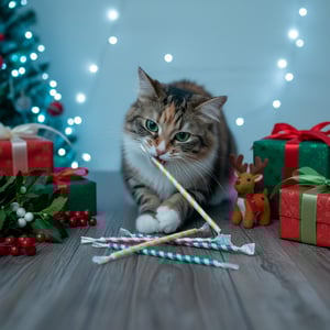 Merry Makings Holiday Set Juguete de Catnip Diseño Dulces para Gato, 4 Piezas Merry Makings Holiday Set Juguete de Catnip Diseño Dulces para Gato, 4 Piezas