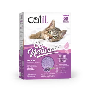 Catit Go Natural Arena Natural Aglutinante con Aroma a Lavanda para Gato, 5.6 kg Catit Go Natural Arena Natural Aglutinante con Aroma a Lavanda para Gato, 5.6 kg