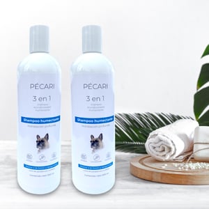 Pecari Shampoo Humectante 3 en 1 para Perros, 500 ml Pecari Shampoo Humectante 3 en 1 para Perros, 500 ml