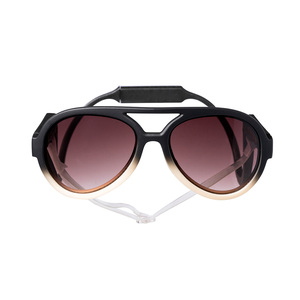 Pose Pets King Lentes de Sol Tipo Aviador Color Negro para Perro, Grande