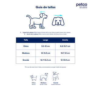 Pose Pets King Lentes de Sol Tipo Aviador Color Negro para Perro, Grande