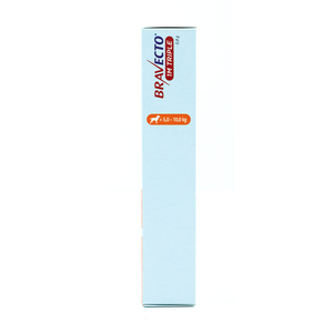 Bravecto 1M Triple Tableta Masticable Antiparasitaria Externa e Interna para Perro, 5 a 10 kg