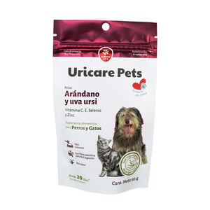 Nartex Uricare Pets Suplemento Alimenticio para el Cuidado Urinario para Perros y Gatos,  90 g Nartex Uricare Pets Suplemento Alimenticio para el Cuidado Urinario para Perros y Gatos,  90 g
