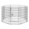 EveryYay Corral de Ejercicio Ajustable de Acero Color Negro para Perro, Mediano EveryYay Corral de Ejercicio Ajustable de Acero Color Negro para Perro, Mediano
