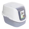 Sophresh Arenero Jumbo con Tapa y Filtro para Gato, Azul Sophresh Arenero Jumbo con Tapa y Filtro para Gato, Azul