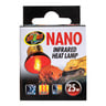 Zoo Med Nano Bombilla Infrarroja para Reptiles, 25 Watts Zoo Med Nano Bombilla Infrarroja para Reptiles, 25 Watts