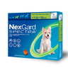 NexGard Spectra Antipulgas Masticable Desparasitante Externo e Interno para Perro, Mediano