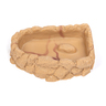 Imagitarium Plato Profundo Esquinero para Reptil, Grande Imagitarium Plato Profundo Esquinero para Reptil, Grande