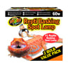 Zoo Med Reptibasking Paquete de 2 Focos de Calor para Reptiles, 60 W Zoo Med Reptibasking Paquete de 2 Focos de Calor para Reptiles, 60 W