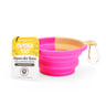 EveryYay Bowl Colapsable de Silicón Diseño Camo Rosa para Perro, 1 Taza EveryYay Bowl Colapsable de Silicón Diseño Camo Rosa para Perro, 1 Taza