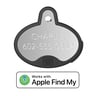 Yip Smart Tag Placa de Identificación Inteligente Compatible con iPhone para Perro, Unitalla Yip Smart Tag Placa de Identificación Inteligente Compatible con iPhone para Perro, Unitalla