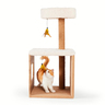 EveryYay Mueble Tipo Torre con Guarida y Repisa para Gato, Beige EveryYay Mueble Tipo Torre con Guarida y Repisa para Gato, Beige