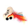 Latipaw Juguete de Peluche con Plumas en Forma de Patines para Gato Latipaw Juguete de Peluche con Plumas en Forma de Patines para Gato