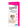 Credelio Masticable Desparasitante Externo con 3 Tabletas para Perro, 2.5 a 5.5 kg Credelio Masticable Desparasitante Externo con 3 Tabletas para Perro, 2.5 a 5.5 kg