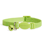 Youly Collar Verde con Broche de Seguridad Estampado Meow para Gato, Chico/Mediano Youly Collar Verde con Broche de Seguridad Estampado Meow para Gato, Chico/Mediano